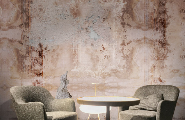 Tapet mural Fresco Antique - design vintage elegant