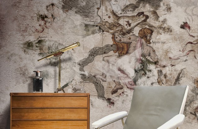 Fototapet contemporan Astro, idea murale