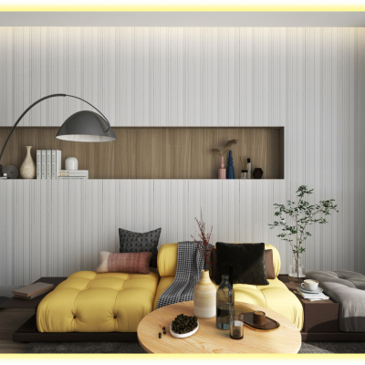 Panou decorativ 3D riflat, model WP4