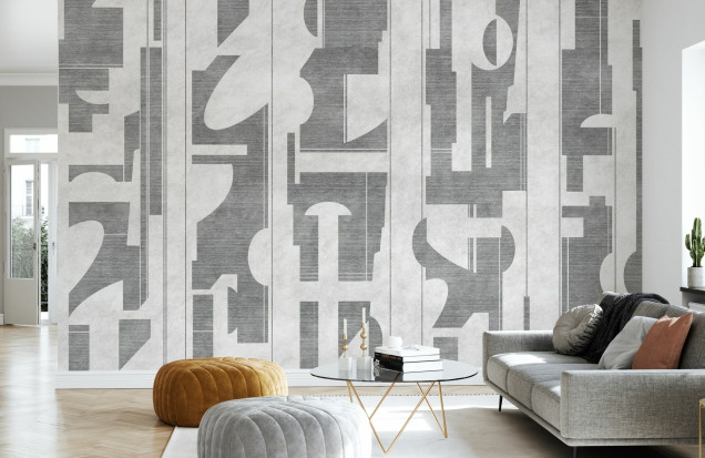 Fototapet Copacabana Beach, Dove Grey, Photowall