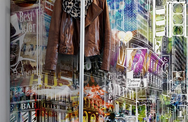 Foto tapet 3D Cartoon City, Graffiti, Rebel Walls