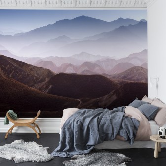 Tapet 3D Gradient Mountains