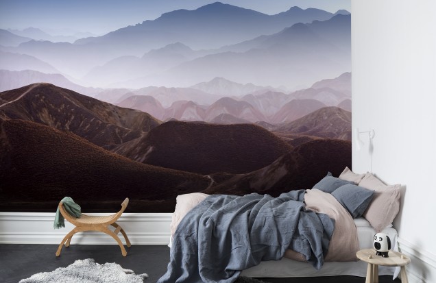 Foto tapet 3D Gradient Mountains, Rebel Walls
