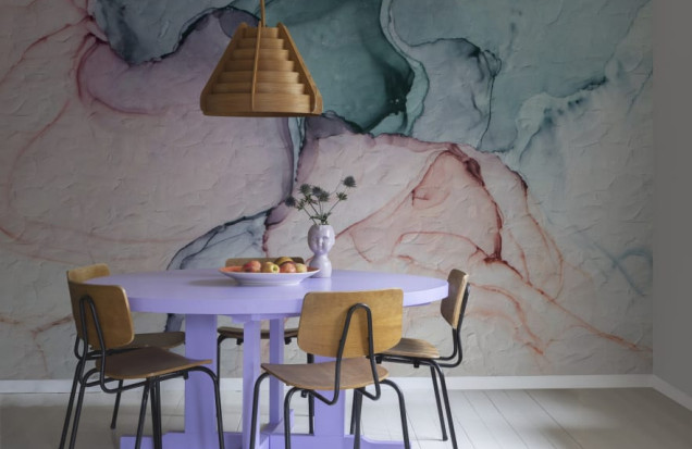 Fototapet Pastel Watercolors, Rebel Walls