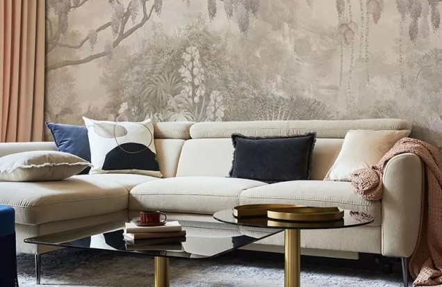 Tapet cu Glicină - Eleganță și Design Interior