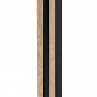 Profil stânga pentru riflaj decorativ 3D Vasco, Oak Gold, 270x6.2cm, Lamelio