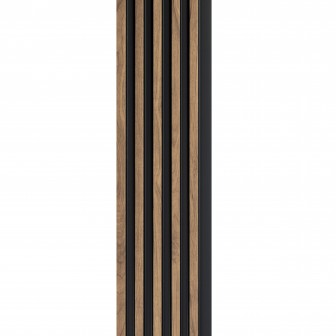 Profil stânga pentru riflaj decorativ 3D Asti, Oak Craft, 270x5.2cm, Lamelio