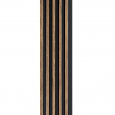 Profil stânga pentru riflaj decorativ 3D Asti, Oak Craft, 270x5.2cm, Lamelio