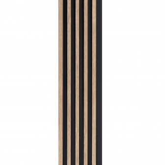 Profil stânga pentru riflaj decorativ 3D Asti, Oak Gold, 270x5.2cm, Lamelio