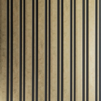 Panou riflat 3D Auriu, design modern și sofisticat pentru decorarea pereților.