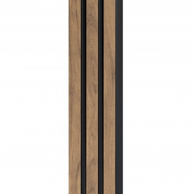 Profil stânga pentru riflaj decorativ 3D Olmo, Oak Craft, 270x4.2cm, Lamelio