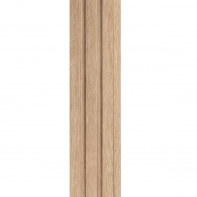 Profil stânga pentru riflaj decorativ 3D Olmo, Oak Gold II, 270x4.2cm, Lamelio