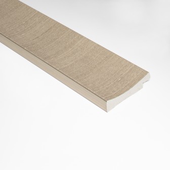 Profil dreapta pentru riflaj decorativ 3D Amber, Bej, 270x5.3 cm, Lamelio