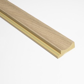 Profil stânga pentru riflaj decorativ 3D Onda, Stejar Natural, 270x3.8cm, Lamelio