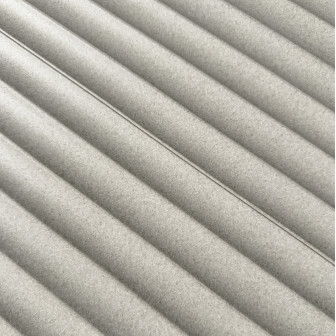 Panou decorativ riflat gri Stone Grey