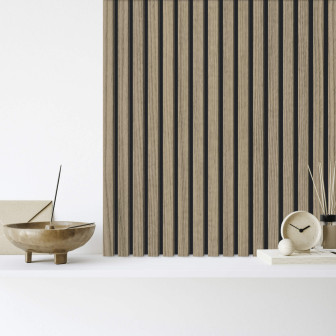 Panouri Decorative Lamelio LML-VENNER-RO. Conține culorile: Gri, Gri-Galben, Negru, Negru Închis, Gri, Gri-Maro