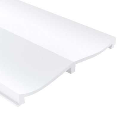 Riflaj decorativ 3D Eterno WP004, 270 x 25 x 2.16 cm, Mardom Decor