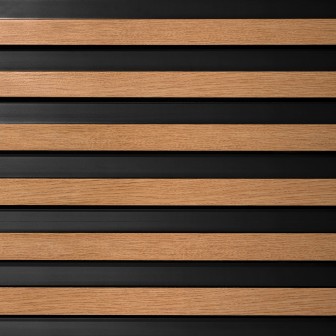 Panou riflat 3D Lamelli Largo, Classic Oak, 270x12 cm, Mardom Decor Panouri decorative 3D Mardom Decor MRD-L0306, material: