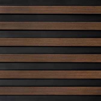 Panou riflat 3D Lamelli Largo, Dark Oak, 270x12 cm, Mardom Decor Panouri decorative riflate (riflaje) Mardom Decor MRD-L0304, material: