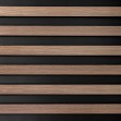 Riflaj decorativ 3D Lamelli Largo, Grey Oak, 270x12 cm, Mardom Decor