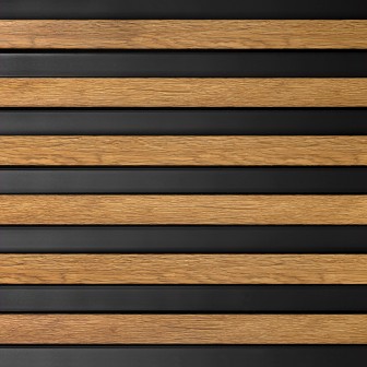 Panou riflat 3D Lamelli Largo, Natural Oak, 270x12 cm, Mardom Decor Panouri decorative 3D Mardom Decor MRD-L0305, material: