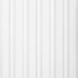Riflaj decorativ 3D Lamelli Largo, White, 270x12 cm, Mardom Decor