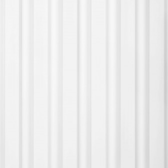 Panou riflat 3D Lamelli Largo, White, 270x12 cm, Mardom Decor Panouri decorative riflate (riflaje) Mardom Decor MRD-L03061, material: