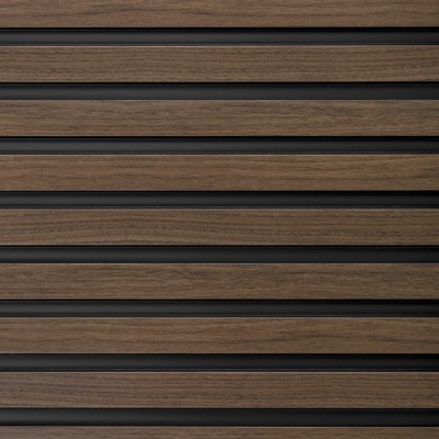Riflaj decorativ 3D Dark Oak, 270x12 cm