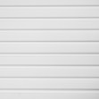 Riflaj decorativ 3D Lamelli Medio, White, 270x12 cm, Mardom Decor