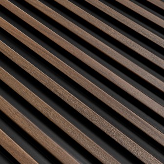 Panou riflat 3D Lamelli Stretto, Dark Oak, 270x12 cm, Mardom Decor Panouri decorative 3D Mardom Decor MRD-L0104, material: