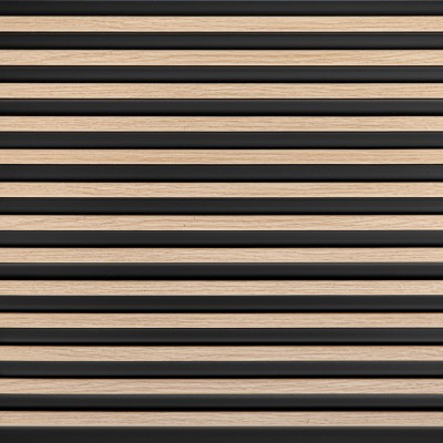 Riflaj decorativ 3D stejar deschis