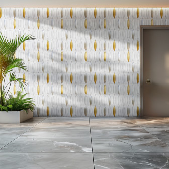 Panouri decorative 3D cu design oval