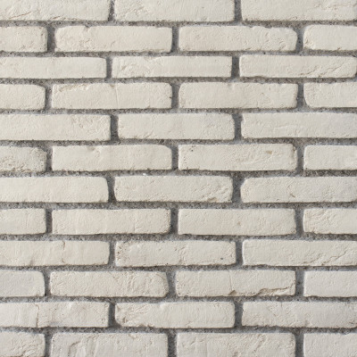 Panouri decorative cu aspect de cărămidă aparentă albă