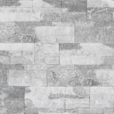 Piatră decorativă Stackstone S. Grey într-un living modern
