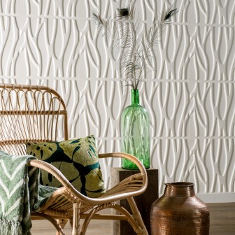 Panouri decorative 3D Julotte, WallArt, 12 placi 50x50cm