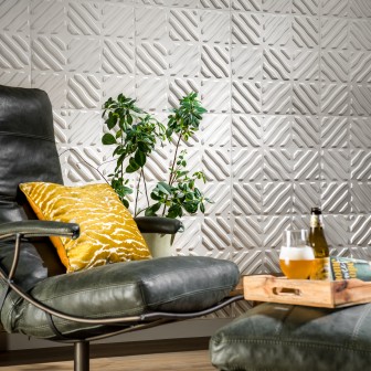 Panouri decorative 3D cu model geometric