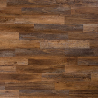 Panouri decorative imitație lemn Oak Umber Brown II într-un living modern
