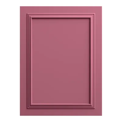 Panou decorativ MDF Berry Pink mat cu design clasic