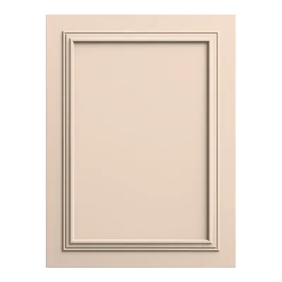 Panou decorativ MDF Champagne Rose mat cu profil geometric