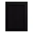 Panou MDF Agora, Charcoal Black, Structurat