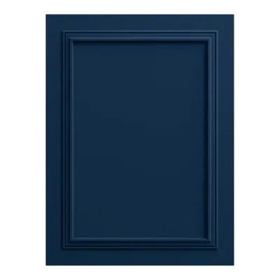 Panou decorativ MDF Oxford Blue cu design încadrat și finisaj mat
