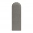 Panou tapițat catifelat, gri deschis, 20 cm, Simply Wall Panels
