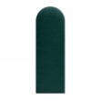 Panou tapițat catifelat, verde închis, 20 cm, Simply Wall Panels