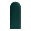 Panou tapițat catifelat, verde închis, 30 cm, Simply Wall Panels