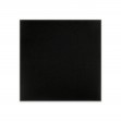 Panou tapițat catifelat, pătrat, negru, Simply Wall Panels
