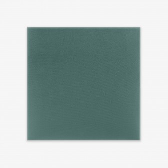 Panou tapițat catifelat verde marin pentru dormitor