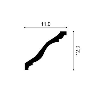 Profile Decorative Manavi MNV-P950f-12x11x200. Conține culorile: