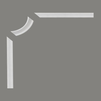 Coltar decorativ MD318-10 pentru braul MD318, 13.2 X 13.2 X 1.5 cm, Mardom Decor