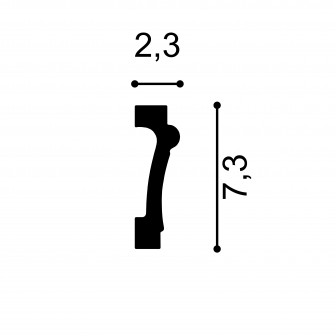 Brauri decorative Mardom Decor MRD-MD007, material: PolyForce