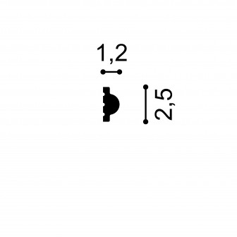 Brauri decorative Mardom Decor MRD-MD413, material: PolyForce